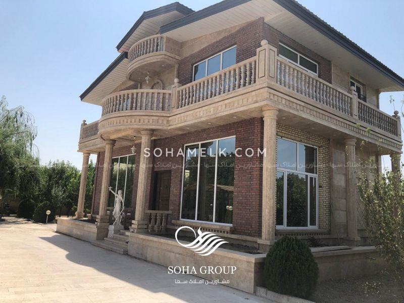 فروش باغ ویلا به متراژ 3750 در منطقه قشلاق ملارد