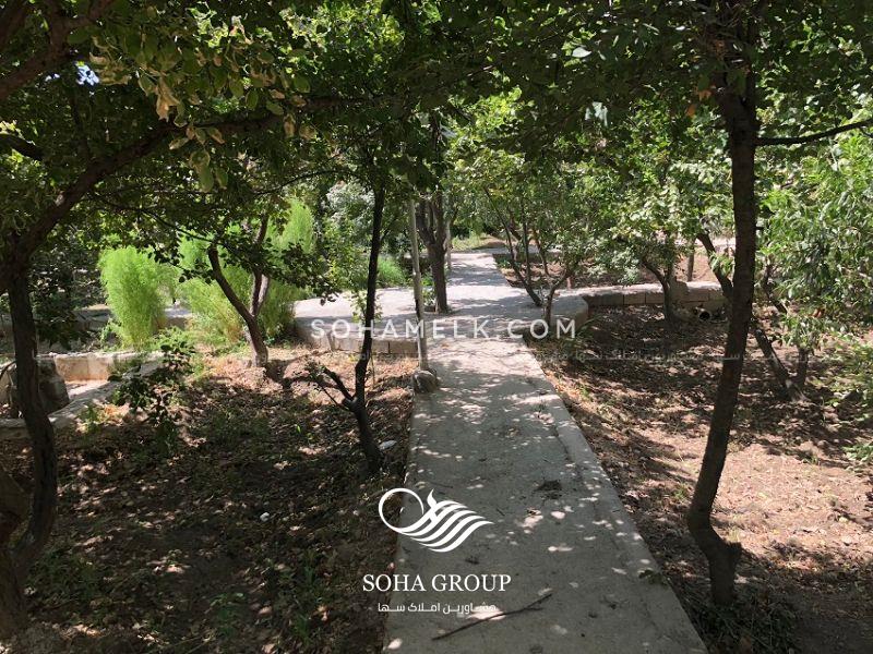 1680 متر باغ ویلا با بنای قدیمی درمنطقه کردامیر شهریار