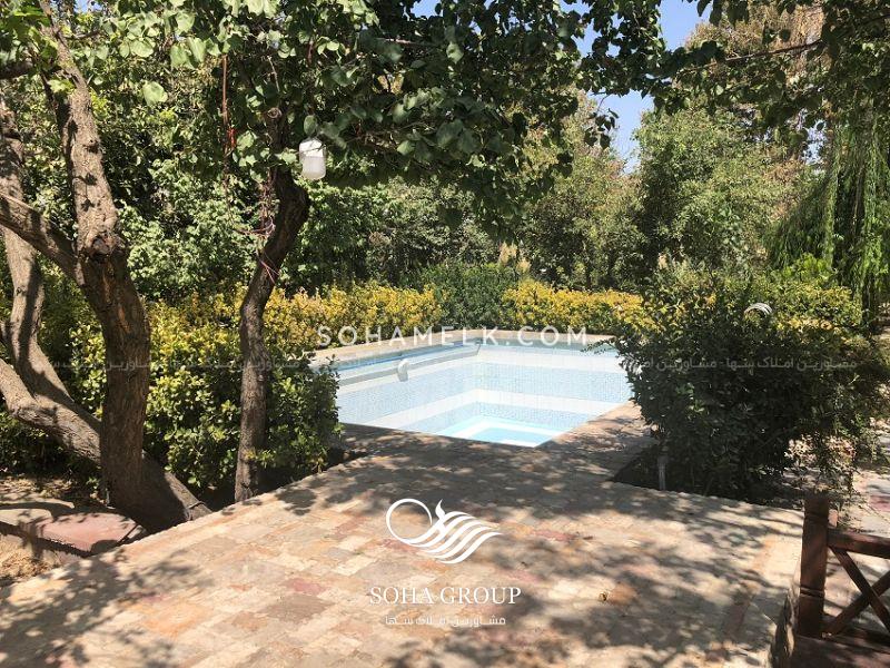 1075 متر باغ ویلا در دهکده ویلایی باران