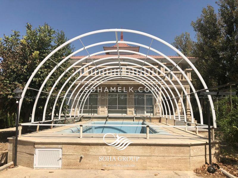 باغ ویلای 1075 متری در شهرک ویلا نشین باران