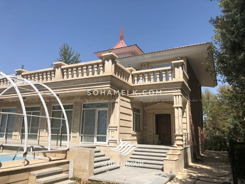 باغ ویلای 1075 متری در شهرک ویلا نشین باران