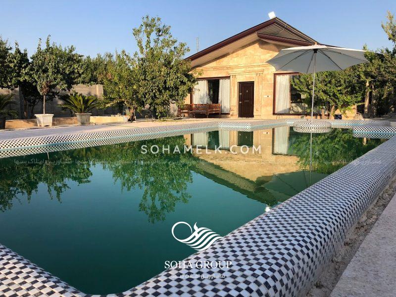1000 متر باغ ویلای زیبا در قشلاق ملارد