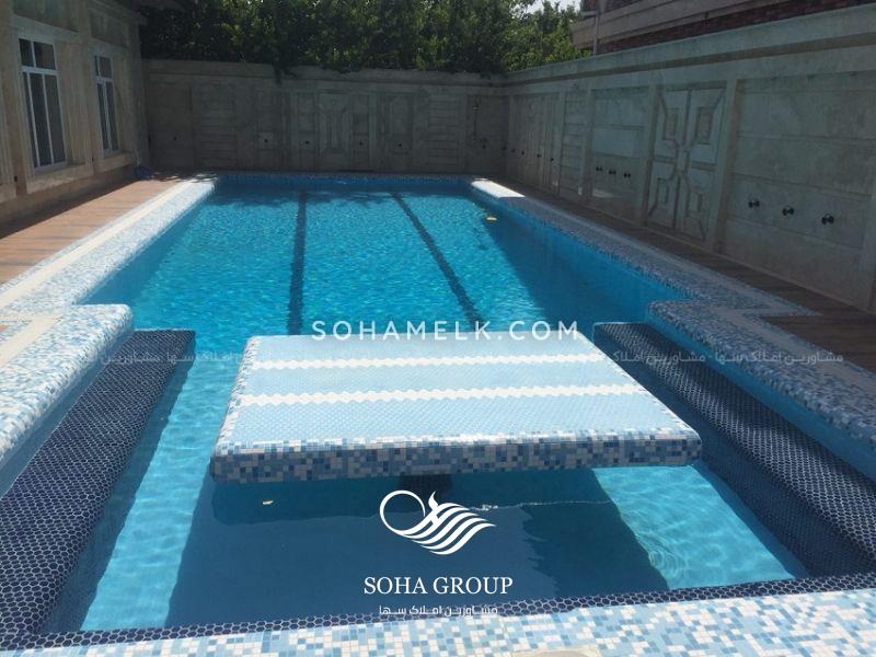 1000 متر باغ ویلای لوکس و لاکچری در خوشنام