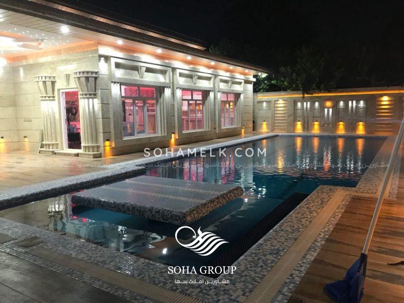 1000 متر باغ ویلای لوکس و لاکچری در خوشنام