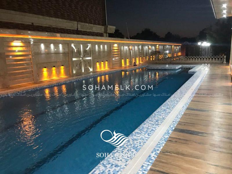 1000 متر باغ ویلای لوکس و لاکچری در خوشنام