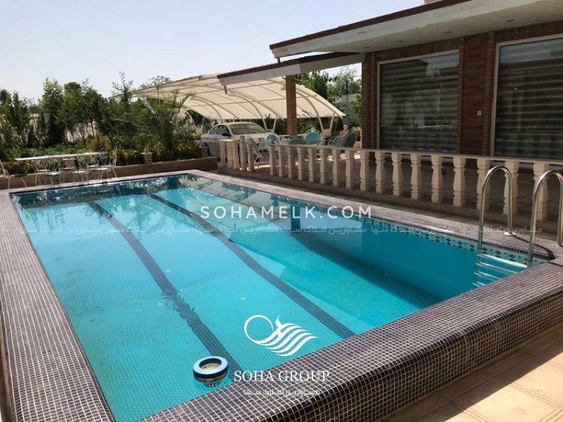 باغ ویلای نقلیو لوکس در محمد شهر