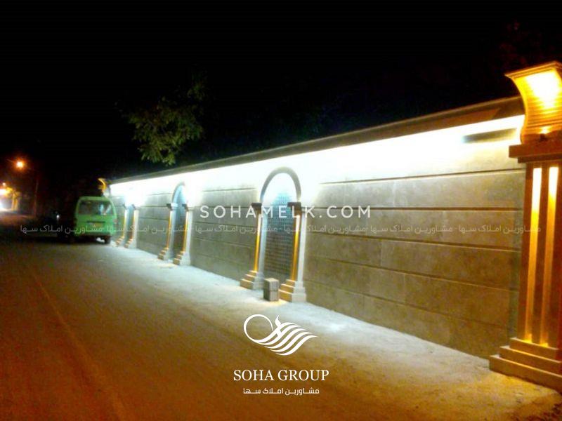 2000 متر باغ ویلا در باغ دشت وحیدیه