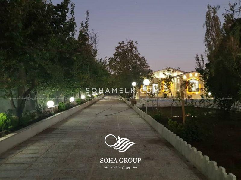 2000 متر باغ ویلا در باغ دشت وحیدیه