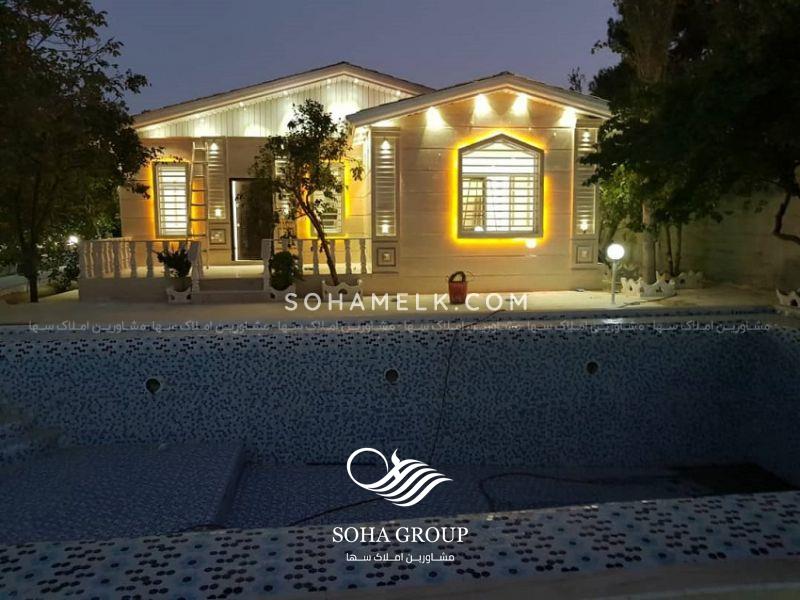 2000 متر باغ ویلا در باغ دشت وحیدیه