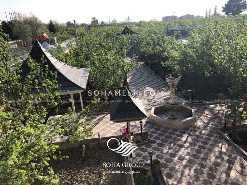 1200 متر باغ ویلا در باغ وحیدیه شهریار