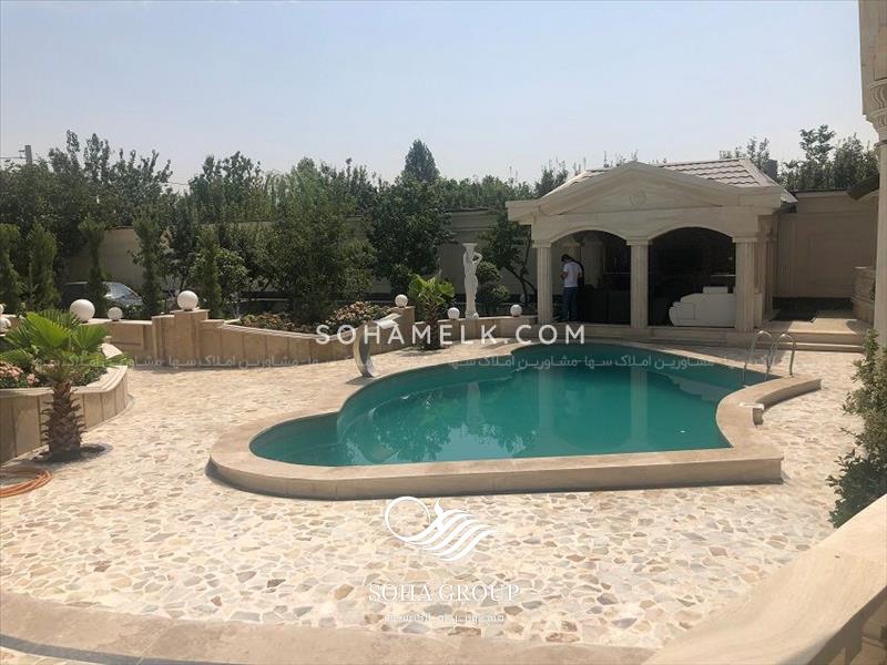 1200 متر باغ ویلا لاکچری در خوشنام ملارد