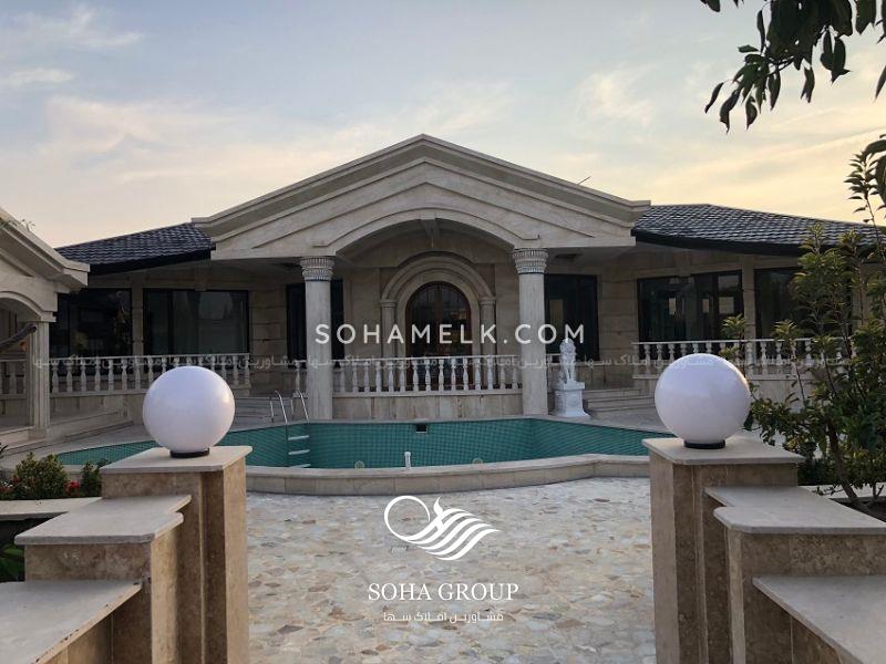 1200 متر باغ ویلا لاکچری در خوشنام ملارد