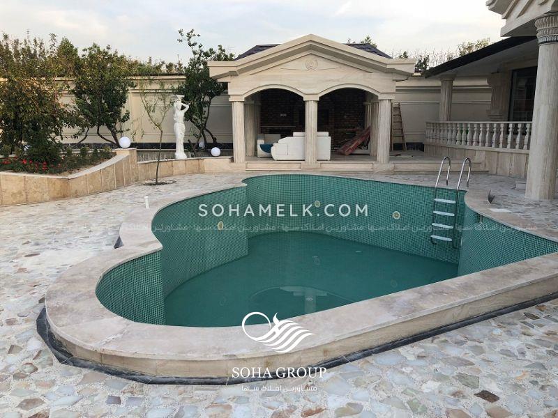 1200 متر باغ ویلا لاکچری در خوشنام ملارد