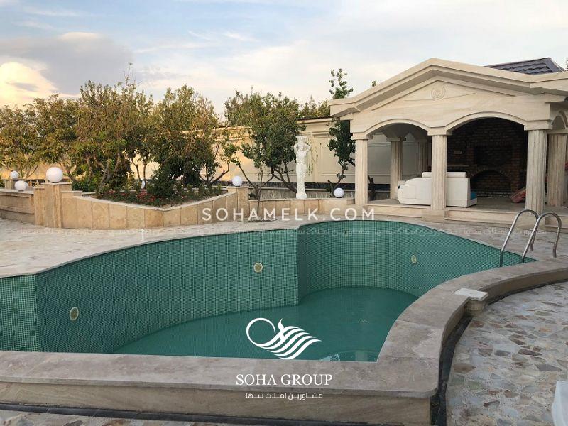 1200 متر باغ ویلا لاکچری در خوشنام ملارد