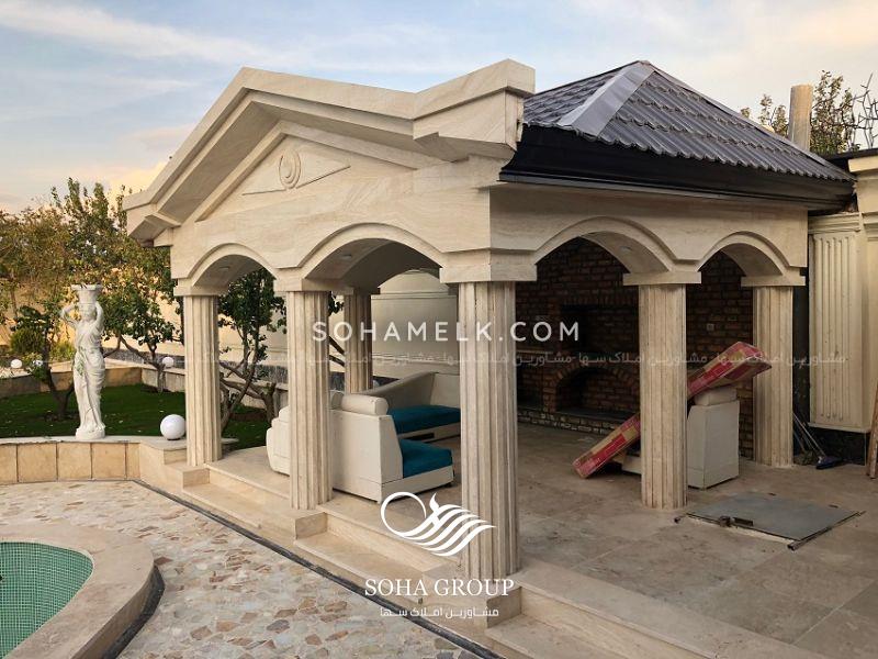 1200 متر باغ ویلا لاکچری در خوشنام ملارد