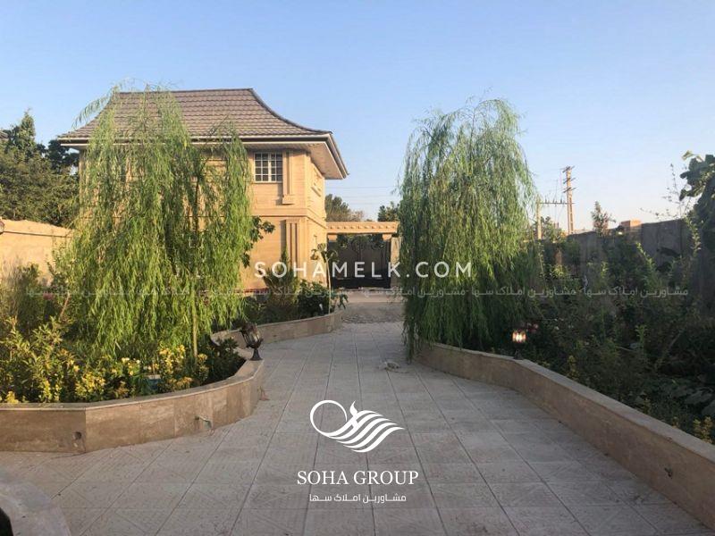 1100 متر باغ ویلای زبیا در شهریار