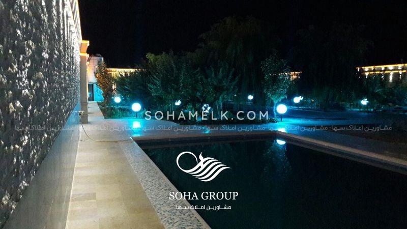 1500 متر باغ ویلا در ملارد