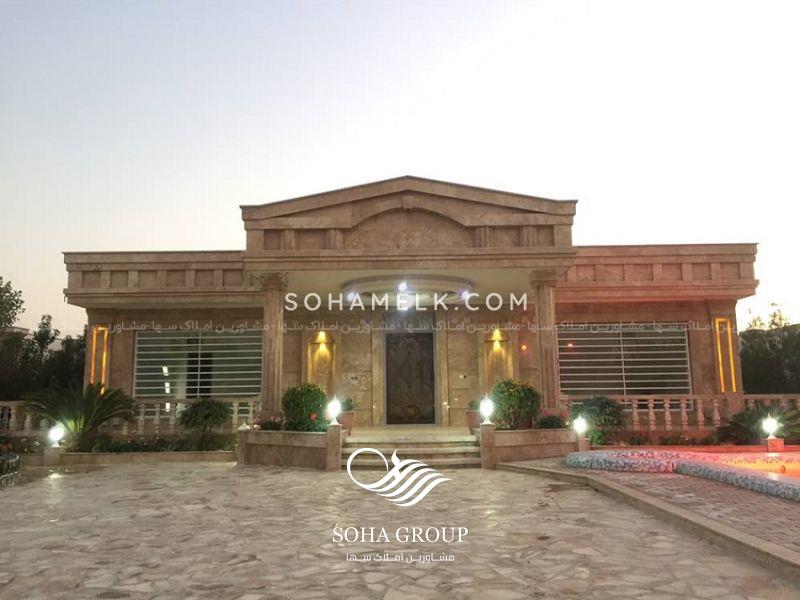 1500 متر باغ ویلالوکس در منطقه ملارد شهریار