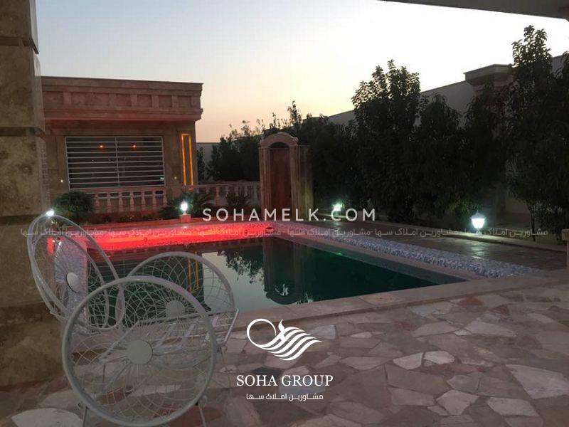 1500 متر باغ ویلالوکس در منطقه ملارد شهریار