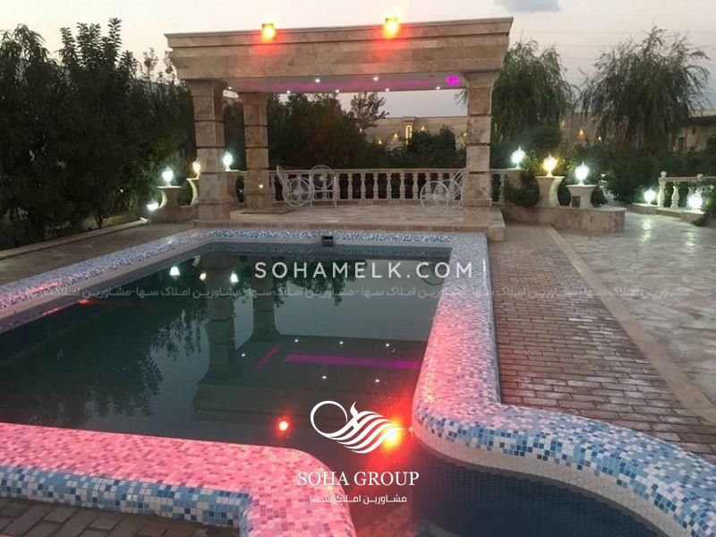 1500 متر باغ ویلالوکس در منطقه ملارد شهریار