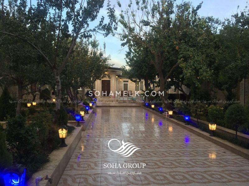 800 متر باغ ویلای لاکچری در  لم اباد ملارد