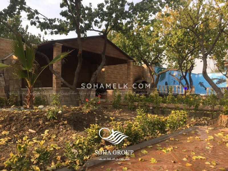 500 متر باغ ویلای نقلی در قشلاق ملارد