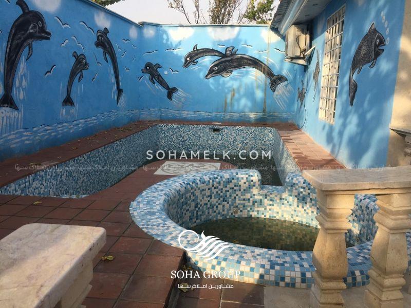 500 متر باغ ویلای نقلی در قشلاق ملارد