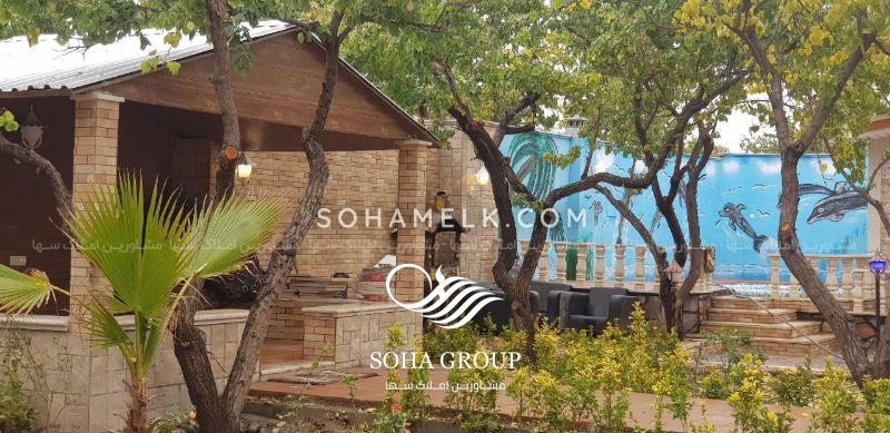 500 متر باغ ویلای نقلی در قشلاق ملارد