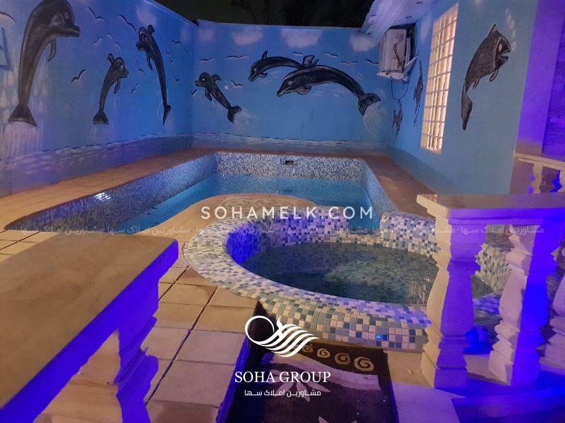 500 متر باغ ویلای نقلی در قشلاق ملارد