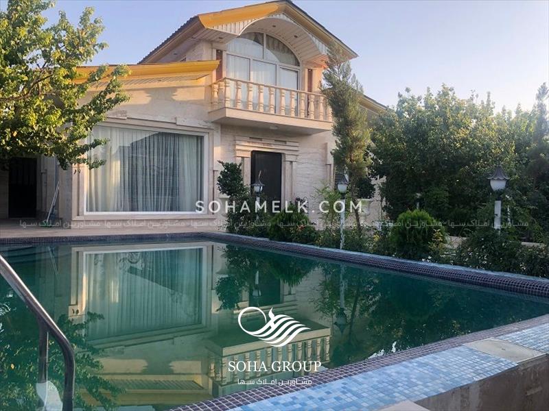 1000 متر باغ ویلا داخل شهرک ویلایی