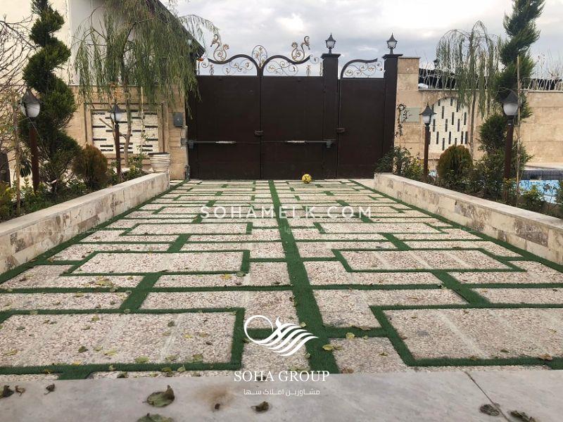 1000 متر باغ ویلا داخل شهرک ویلایی