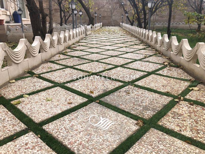 1000 متر باغ ویلا داخل شهرک ویلایی