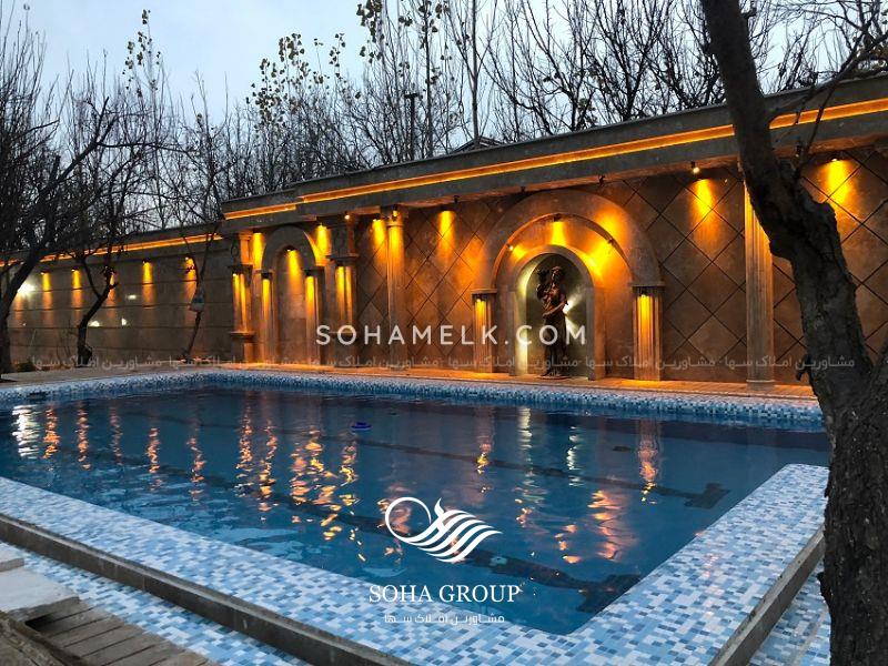 فروش باغ ویلای 1000 متری در خوشنام ملارد