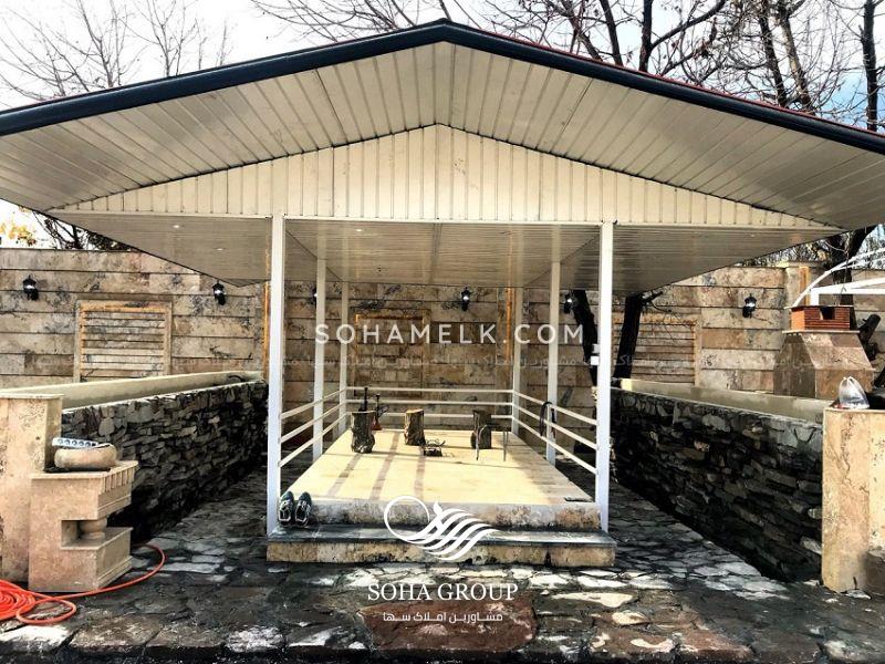 1500 متر باغ ویلا در ملارد