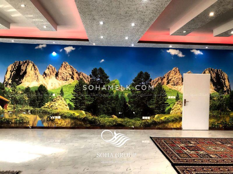 1500 متر باغ ویلا در ملارد