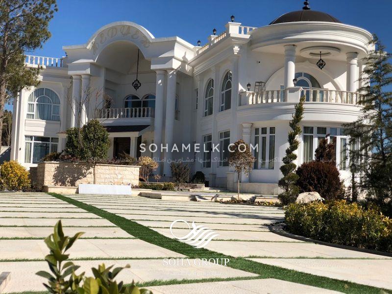 اجرای پیمانکاری باغ ویلا با متد های اروپایی