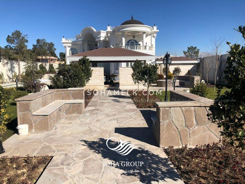 اجرای پیمانکاری باغ ویلا با متد های اروپایی