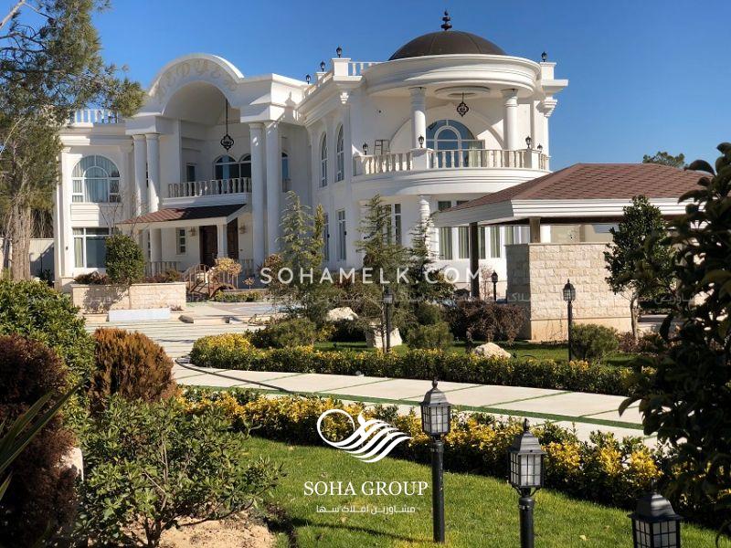 اجرای پیمانکاری باغ ویلا با متد های اروپایی