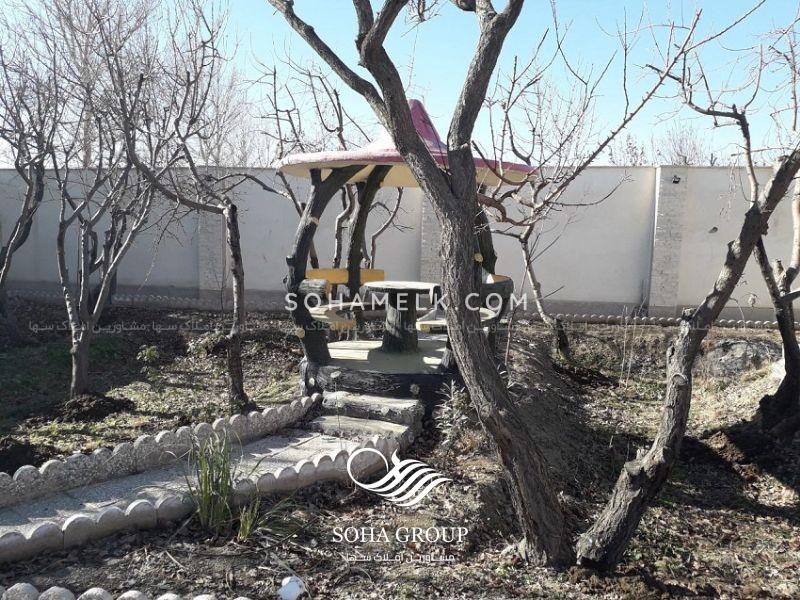 1200 متر باغ ویلا در دهکده ویلایی کردزار
