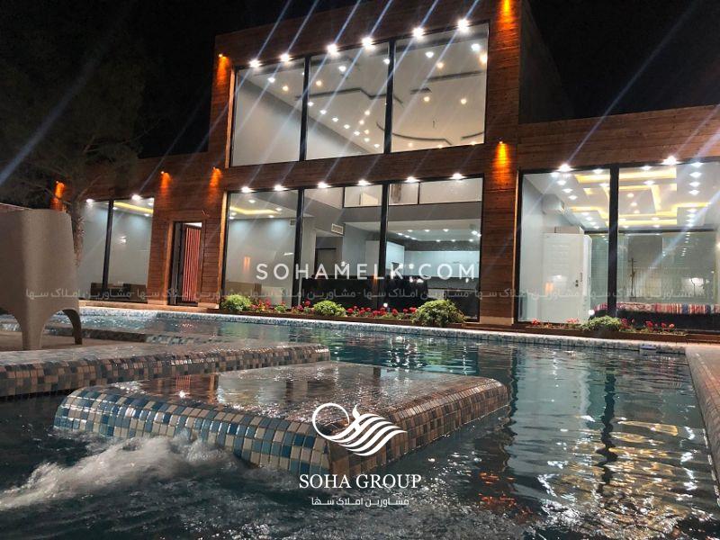 فروش 750 متر باغ ویلای مدرن در شهر اندیشه