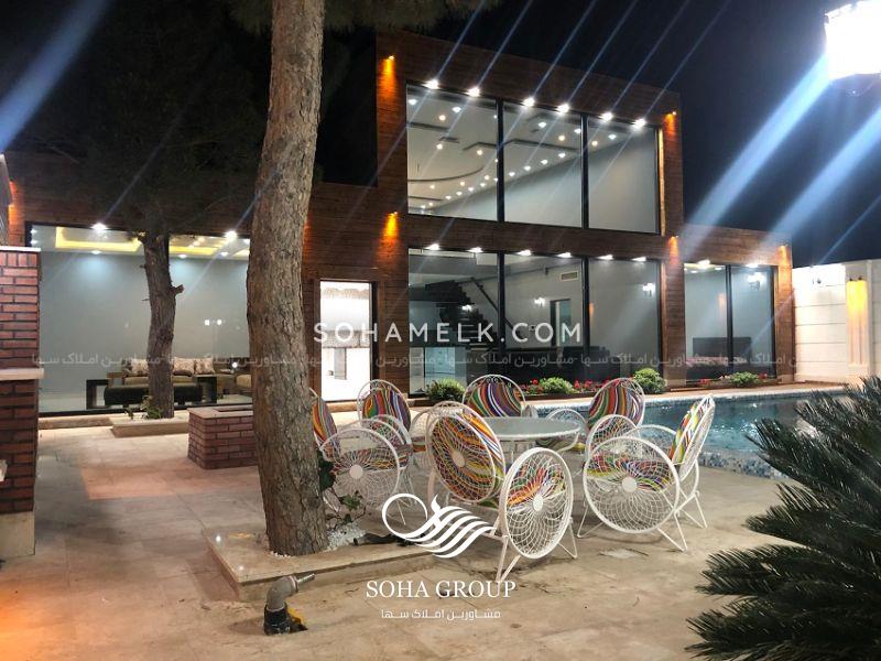 فروش 750 متر باغ ویلای مدرن در شهر اندیشه