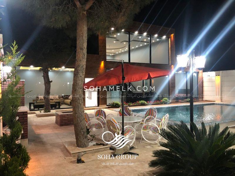 فروش 750 متر باغ ویلای مدرن در شهر اندیشه
