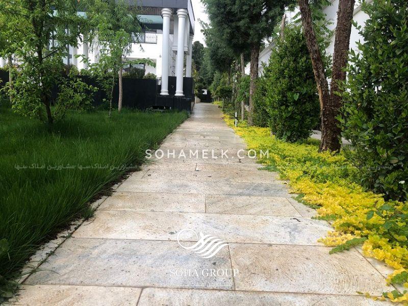 2200 متر باغ عمارت لاکچری و لوکس در شهرک ویلایی برند