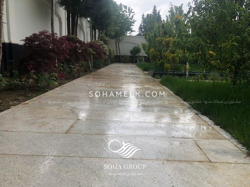 2200 متر باغ عمارت لاکچری و لوکس در شهرک ویلایی برند