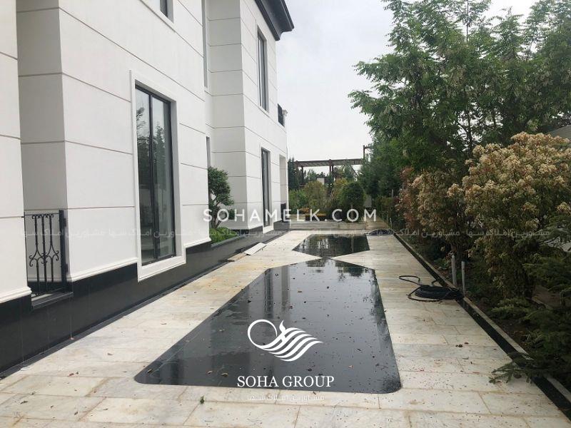 2200 متر باغ عمارت لاکچری و لوکس در شهرک ویلایی برند