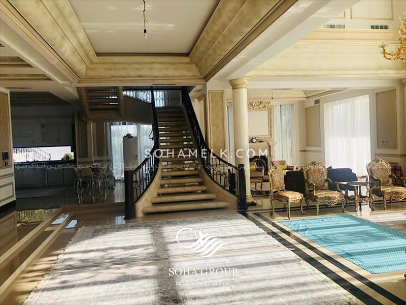 2200 متر باغ عمارت لاکچری و لوکس در شهرک ویلایی برند