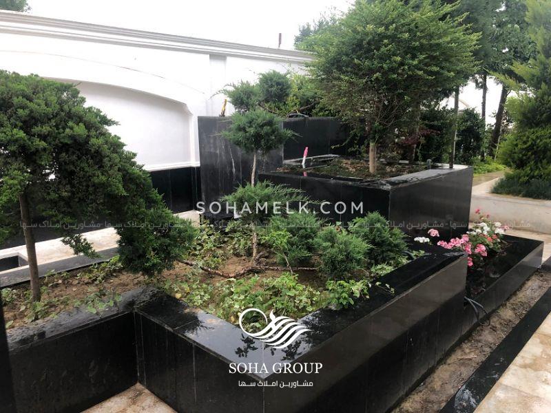 2200 متر باغ عمارت لاکچری و لوکس در شهرک ویلایی برند