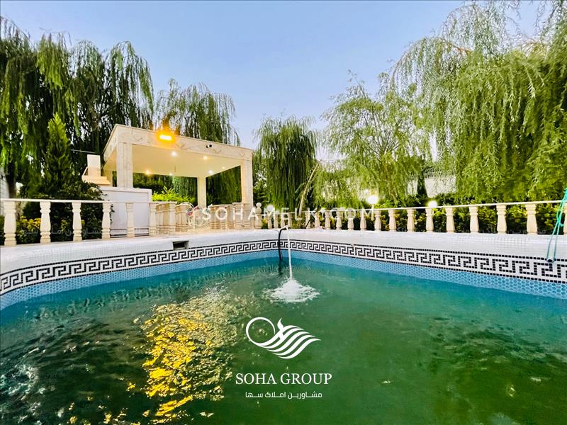 1500 متر باغ ویلا در ملارد ویلای شمالی