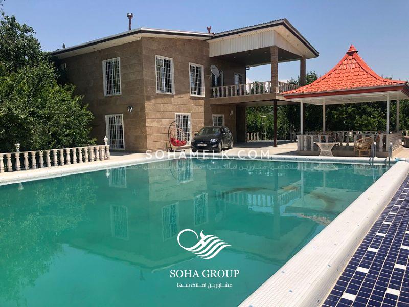 3500 متر باغ ویلا در حوالی شهر شهریار