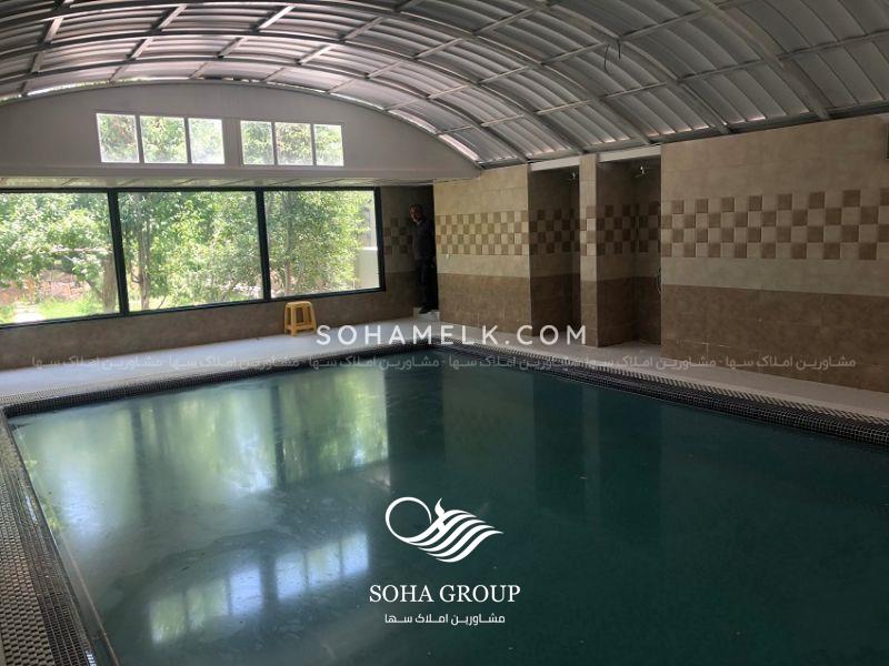 باغ ویلا استخر سرپوشیده با سند شش دانگ